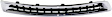 2008 Volvo XC90 - Front, Passenger Side, Outer Bumper Grille, For Models With Ocean Race Edition, Chrome Shell w/ Black Insert