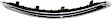 2008 Volvo XC90 - Front, Passenger Side, Outer Bumper Grille, For Models With Ocean Race Edition, Chrome Shell w/ Black Insert