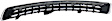2008 Volvo XC90 - Front, Passenger Side, Outer Bumper Grille, For Models With Ocean Race Edition, Chrome Shell w/ Black Insert