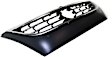 Grille Assembly, Primed Black Shell and Insert, CAPA CERTIFIED