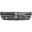 2015 Volkswagen Passat TDI SE - Grille, Textured Black Shell with Silver Black Insert