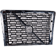 Grille, Chrome Shell with Black Insert, Base Model