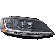 Passenger Side Headlight, with Bulb, Halogen, Clear Lens