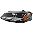 Driver Side Headlight, with Bulb, Halogen, Clear Lens