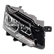 2016-2019 Volkswagen Passat - Passenger Side Headlight, with Bulb, Halogen, Clear Lens