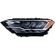 Driver Side Headlight, with Bulb, LED, Clear Lens
