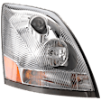 Passenger Side Halogen Headlight, With bulb(s), OE Replacement
