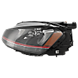 2015-2017 Volkswagen GTI - Driver Side HID/Xenon Headlight, Without bulb(s), OE Replacement
