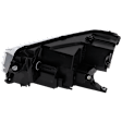 Passenger Side LED Headlight, With bulb(s), OE Replacement