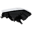 Passenger Side LED Headlight, With bulb(s), OE Replacement