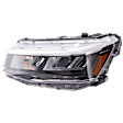 Driver Side LED Headlight, With bulb(s), OE Replacement
