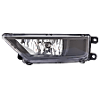 Front, Driver Side Halogen Fog Light, With bulb(s), CAPA Certified