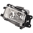 Front, Passenger Side Fog Light, With Bulb(s), Halogen