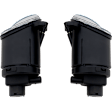 Driver and Passenger Side Halogen Fog Light, With bulb(s), Sedan