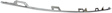 Front, Driver Side Fog Light Trim, Chrome