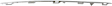 Front, Driver Side Fog Light Trim, Chrome