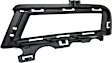 Front, Driver Side Fog Light Trim, Textured Black, without Chrome Molding