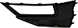 Front, Passenger Side, Outer, Lower Fog Light Trim, Textured Black