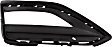 Driver Side Fog Light Trim, Textured Black