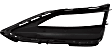 Driver Side Fog Light Trim, Textured Black