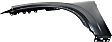 Front, Driver Side Fender, Steel