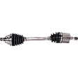 2013 Volkswagen Passat SE - Front, Driver Side Axle Assembly, New, 2.5L 5Cyl Automatic, Transaxle