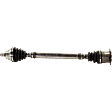 Front, Passenger Side Axle Assembly, Automatic Dual Transmission