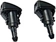 Driver and Passenger Side Windshield Washer Nozzles