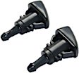 Driver and Passenger Side Windshield Washer Nozzles