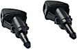 Driver and Passenger Side Windshield Washer Nozzles