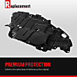 Front Engine Splash Shield, 4 Cyl., 2.0L Engine