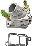 Thermostat Housing - Direct Fit, Assembly, Gas, Includes Sensor and Gasket