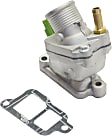 Thermostat Housing - Direct Fit, Assembly, Gas, Includes Sensor and Gasket