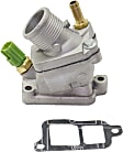 Thermostat Housing - Direct Fit, Assembly, Gas, Includes Sensor and Gasket