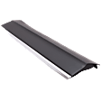 Front, Passenger Side Door Molding and Beltlines, Textured Black, Standard Style