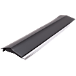 Front, Driver Side Door Molding and Beltlines, Textured Black, Standard Style