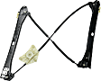 Front, Passenger Side Power Window Regulator, Without Motor