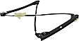Front, Passenger Side Power Window Regulator, Without Motor