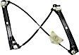 Front, Passenger Side Power Window Regulator, Without Motor