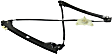 Front, Driver Side Power Window Regulator, Without Motor