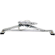 Front, Passenger Side Power Window Regulator, Without Motor