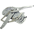 Front, Driver Side Power Window Regulator, Without Motor