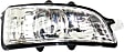 Passenger Side Mirror Turn Signal Light