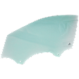 Front, Driver Side Door Glass, Green Tint, Replaces NAGS No. FD26362GTN