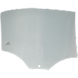 Rear, Driver Side Door Glass, Green Tint, With Clip, Replaces NAGS No. FD24821GTY