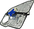 Rear, Passenger Side Power Window Regulator, Without Motor