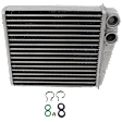 2015 Volkswagen Passat TDI SEL Premium - Heater Core, Valeo, 6 Cyl 3.6L