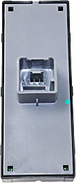 Front, Driver Side Window Switch, Black