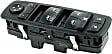 Front, Driver Side Window Switch, Black, For Models With Power-Operated Sliding Doors (GX1)