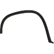 Rear, Passenger Side Fender Flares, Textured Black, For Models without R-Line Package